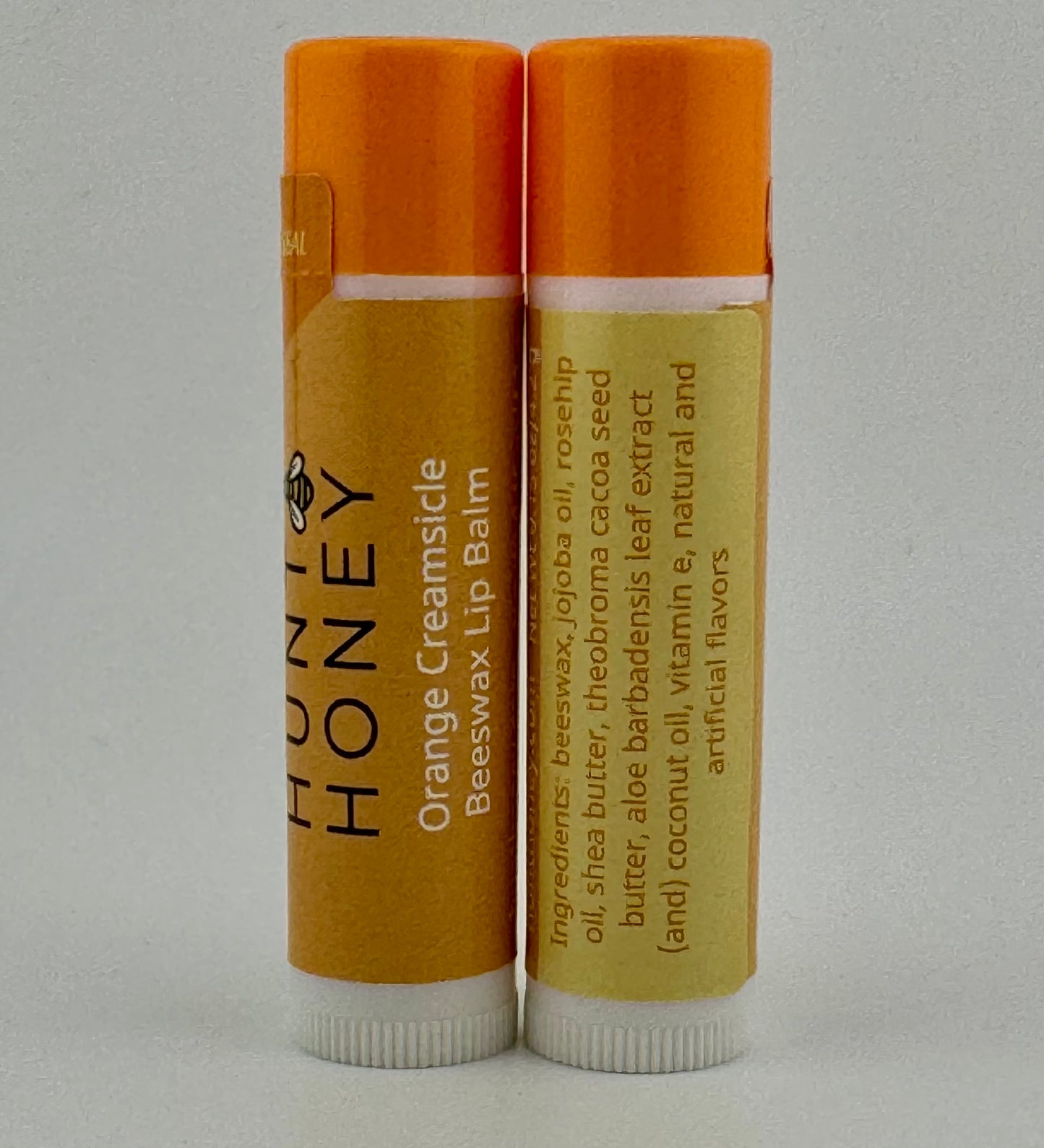 Orange Creamsicle Beeswax Lip Balm