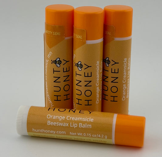 Orange Creamsicle Beeswax Lip Balm