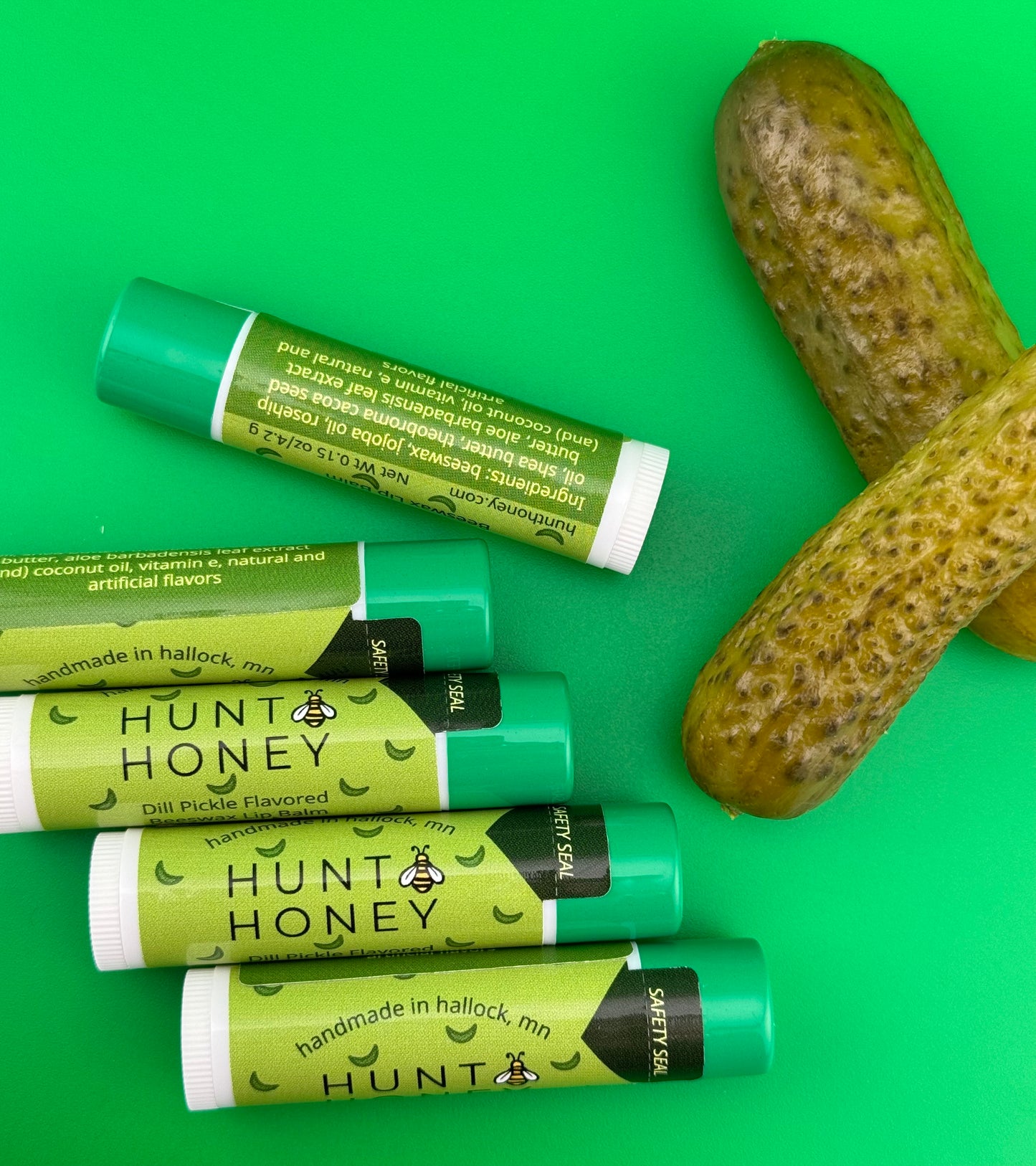 Beeswax Lip Balm- Dill Pickle